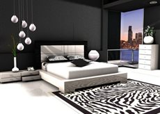 Modern Furniture Stores In Calgary - Black and White Bedroom Sets
